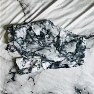 Marble Print leggings